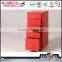 Sofa side metal five storage drawer cabinet for living room