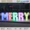 120cm high large led letters / rechargeable color changing wedding letter