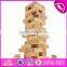 New design 51 pcs educational wooden kids building toys W13D149