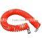 high quality pu plastic spiral coiled tube 10mm*6.5mm 10m used for industry for pu pipe
