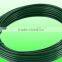 fine flexibility pu industry hose green coiled hose colorful 12mm*8mm