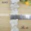 Handmade customized lace applique for the women's dress