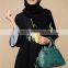 high fashion muslim dress Hijab Abaya Fashion Black Wide Sleeve Printed Abaya