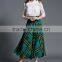 korean style women fashion plaid long skirt wholesale cheap price