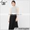 Office lady fitted crop top designs stylish simple sleeveless blouse