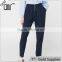 Logo Accepted Graceful Breathable Navy Blue Jogger Skinny Leg Dress Pants