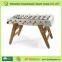 solid wood table hand soccer game for fun