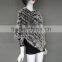 New style wholesale triangle rabbit fur knitted shawl fashion pretty shawl