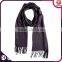 Winter fashion knitted plaid scarf for men