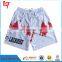 New design cheap custom sublimated printed mens polyester spandex shorts