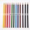 12 Colors High Quality Triangle Wood Colored Pencil Set