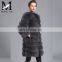 Genuine Fluffy Women Genuine Natural Fox Fur New Design Coat Korean Ladies