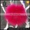 Superb Raccoon Pom Poms Colored Decorative Balls Faux Rabbit Fur Fluffy Pompom Ball