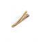 Chinese wholesale tie clip supplier brass tie clip 5.0mm*40mm length short tie pins