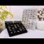 Velvet Ring Jewelry Display Stand Ear Studs Holder Organizer Earrings Display