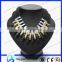 Black fashion chain metal necklace, wholesale chunky statement necklace(JNK0348)