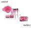 wholesale hair product hair dyeing hair coloring kit brush and bowl for salon