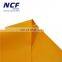 dimension stability to withstand sagging and stretching temporary tensile fabric structure