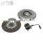 IFOB Three Parts Clutch Kit Clutch Cover Disc With Release Bearing For Hyundai Santa Fe D4EB 41200-38200
