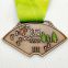 CTAI 8 Years Medal Manufacture Custom Metal Die Struck medals  for gift
