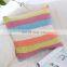 Cotton acrylic blend rainbow color ball yarn for pillow cover