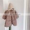 2020 children's clothing autumn and winter clothing new girls autumn Korean style quilted dress cotton jacket