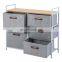 Customized factory wholesale vertical drawer dresser bedroom furniture drawer clothing storage tower with drawers