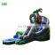 inflatable corkscrew water slide