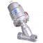 Q611F 3 pieces stainless steel air water thread pneumatic valve