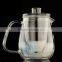 Glass Teapot with filter 680ML,High Temperature Resistance galss tea sets