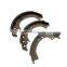 Auto spare parts factory semi metal low dust brake shoes