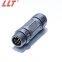 wire waterproof connector 6pin  solder seal wire electrical aviation M12  connector for electric bike
