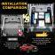 Interior Accessories Parts Silicone Armrest Rest Storage Box Center Control Console Organizer Tray For Dodge Ram 1500 2500 3500
