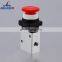 Best Selling JM322EB Control Valve Stainless Steel G1/4 With Lock Push Button Mechanical Pneumatic Valve Supplier