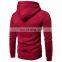 Factory Drop Ship Trendy, Fashionable Mens Winter Fleece Hoodies Hooded Half Zip Sweatshirt Coat Sweater Pullover Tops/