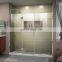 glass bathroom shower room sliding shower barn door with hardware