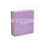Cosmetic essence set gift drawer pull out box custom printed adhesive stickers paper box with bottles and eva cushion