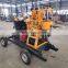 OrangeMech 200m factory price diesel hydraulic small portable water well drilling rig machines
