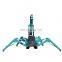 Free Shipping 5 Ton 5000kg 5T diesel hydraulic telescopic engine drive electric spider crane