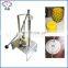 fresh manual pineapple peeling machine/ pineapple peeler with 304 stainless steel pineapple cutter/pineapple cutting machine