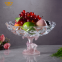 Nordic Home Office Hall Decor Custom Lily Pie Cake Fruit Crystal Dish Bowl