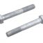 Hot Dip Galvanized Hex Head Machine Bolt Partial Thread For Highway Fence Power Tower