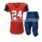 Custom sublimation american football uniform cheap price full sublimation american football jersey