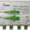 45~1002MHz FTTH Four Ways CATV Fiber Optic Receiver build in CWDM/Fiber Optic Node/Optic ONU