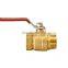 DN15 Two Piece Type Inner Thread Brass Ball Valve Inner Wire Non-Standard Copper Ball Valve