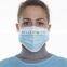 Face Mask Disposable Adults 3Ply Non-Woven with Nose Clip Ear Loop Blue 50Pack