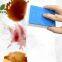 Microfibre Reused Melamine Cleaning Sponge Kitchen Scrubber Of White Color