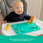 DROP Proof Custom Non-Slip 8.5 x 11 in Silicone Suction Placemat Baby Toy Mat green blue pink suction silicone placemat for Baby