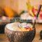 Coconut Bowl Set with Spoons Wholesale from ecofriendly coconut salad bowl made in Vietnam