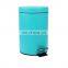 Low Price Light Blue Color Trash Can / Waste Can